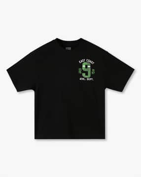 yb dnmx Boys East Coast 9 Print Regular Fit Round-Neck T-Shirt-picture-18