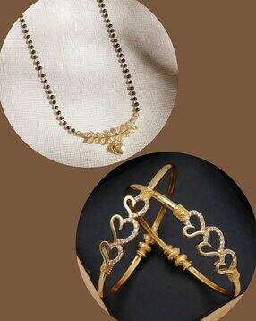 brado jewellery Women Gold-Plated Jewellery Set-picture-0