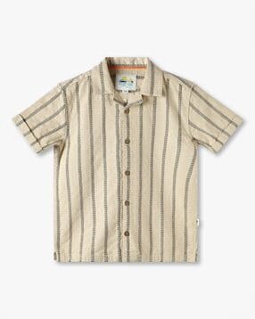 point cove Boys Patterned Relaxed Fit Shirt-picture-48