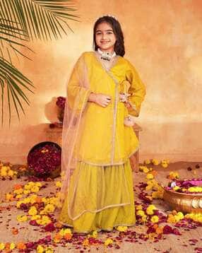pspeaches Girls Embroidered Kurta Set-picture-51