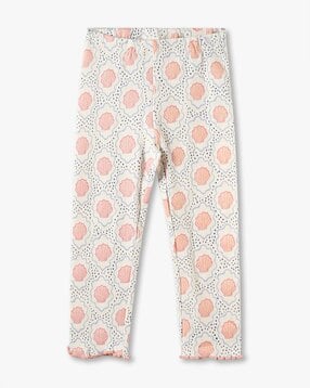 kg frendz Girls Printed Rib Basic Leggings-picture-49