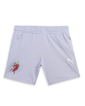 puma Logo Print Regular Fit Shorts-picture-25