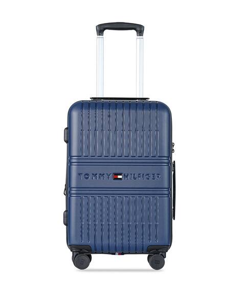TOMMY HILFIGER Unisex Stanford Navy Hard Polycarbonate Trolley Bag 50L - Cabin