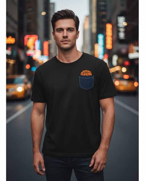 NEONOMAD Men Graphic Print Relaxed Fit Round-Neck T-Shirt