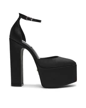 steve madden Women Platform Pumps with Leather Upper-picture-2