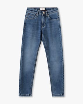 lee cooper Boys Lightly Washed Slim Fit Jeans-picture-30