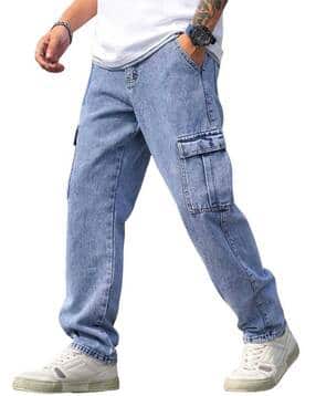 qnim Men Mid Rise Fixed Waist Jeans-picture-12