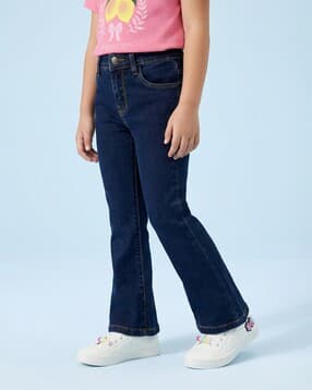 nauti nati Girls Regular Fit Bootcut Jeans-picture-53