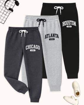 Boys Cotton Track Pants -image-27