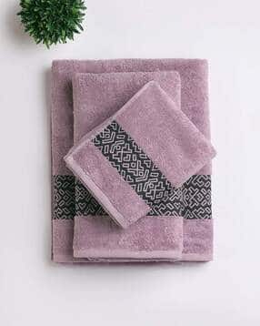spaces  Cotton Jacquard Soft feel & Breatheable Towel Combo Set -picture-52