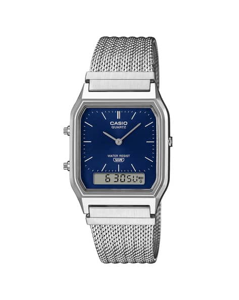Unisex Vintage Analogue-Digital Watch-AQ-230EM-2ADF