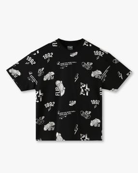 yb dnmx Boys 1992 Regular Fit Round-Neck T-Shirt-picture-15
