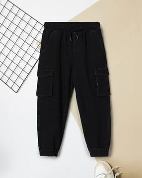 max Boys Knit Cargo Joggers-picture-32