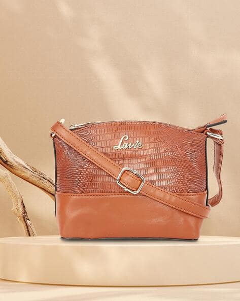 Lavie Textured Slingbag with Detachable Sling Strap