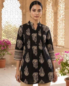 fyre rose Women Printed Regular Fit Tunic-picture-18
