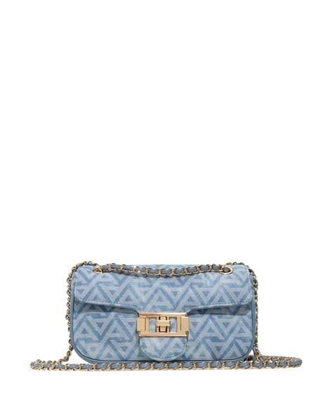 ALDO Women Printed Handbag with Adjustable Strap