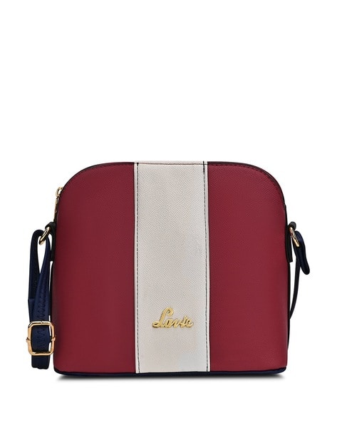 Lavie Women Logo Embossed Sling Bag with Adjustable Strap
