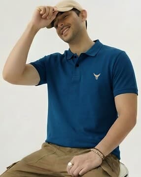 neonomad Men Embroidered Regular Fit Polo T-Shirt-picture-19