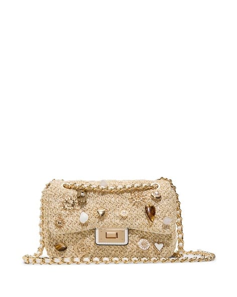 ALDO Women Embellished Handbag with Adjustable Strap