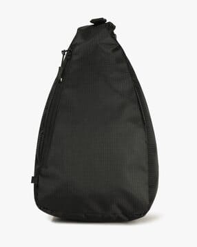 Men Patterned Crossbody Bag with Adjustable Strap-image-10