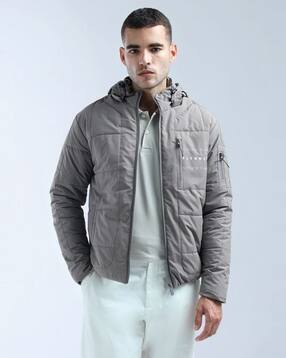 flying machine Men Quilted Regular Fit Puffer Jacket-picture-47