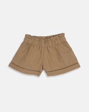 chicco Girls Self Design Cotton Shorts-picture-13
