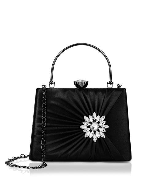 Lavie Women Framed Clutch with Detachable Strap
