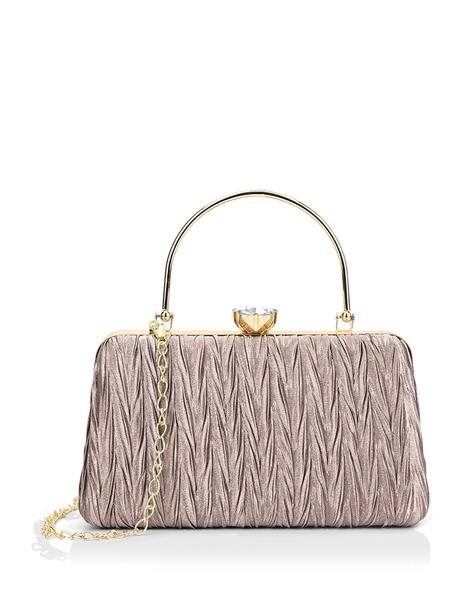 Lavie Women Patterned Clutch with Detachable Strap
