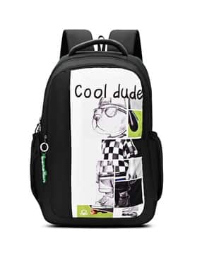 Boys Padded Backpack with Adjustable Strap-image-4