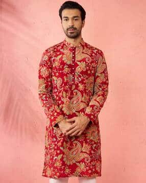 vastramay Men Embroidered Regular Fit Kurta-picture-34