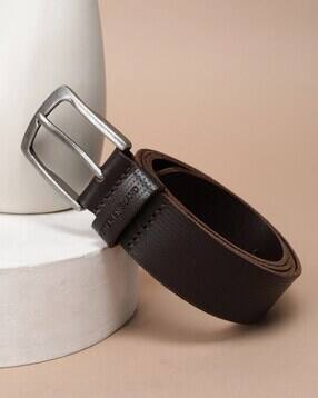 men leather wide belt