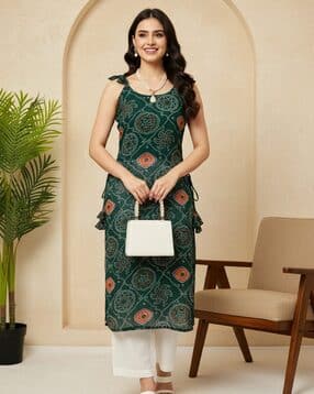 nyrika Women Printed Straight Kurti-picture-28