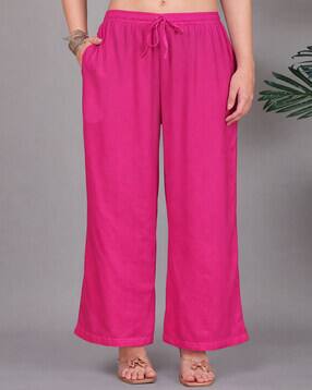 daive Women Palazzos With Insert Pockets-picture-37