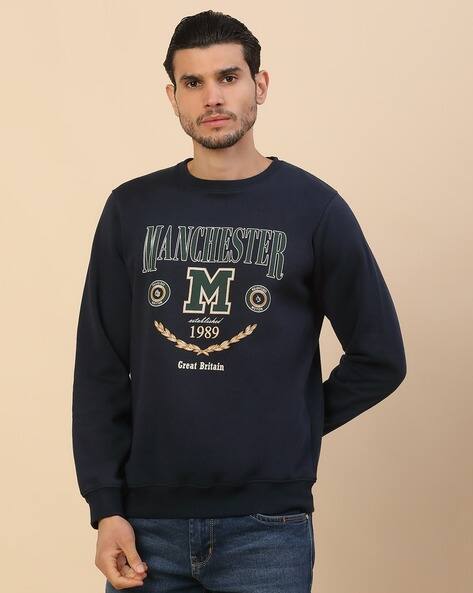 Cantabil Regular Fit Printed Sweatshirt