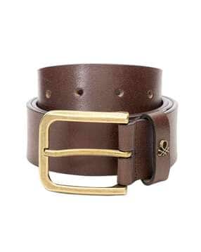 united colors of benetton Men Slim Belt with Tang Buckle Closure-picture-41