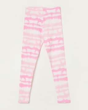 fame forever by lifestyle Girls Tie & Dye Leggings with Elasticated Waist-picture-25