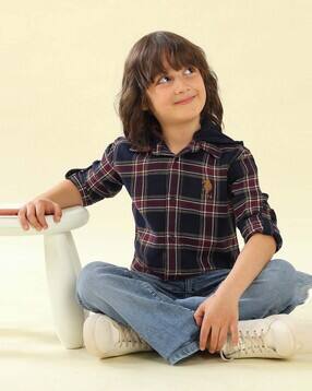 u.s. polo assn. Boys Graphic Regular Fit Shirt-picture-13