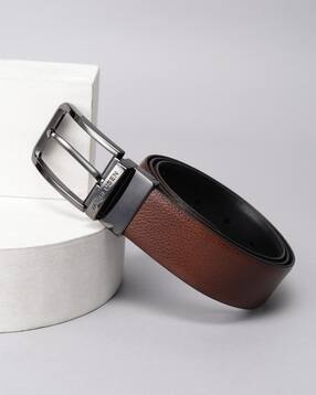 van heusen Men Wide Belt with Buckle Closure-picture-43