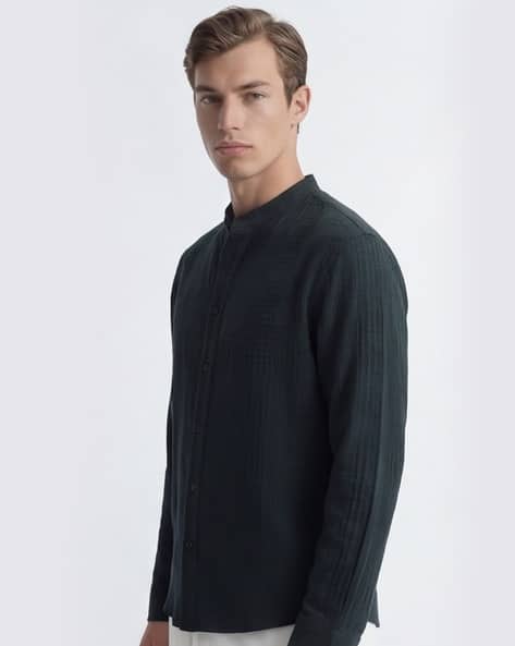 Highlander Men Oversized Fit Cotton Shirt