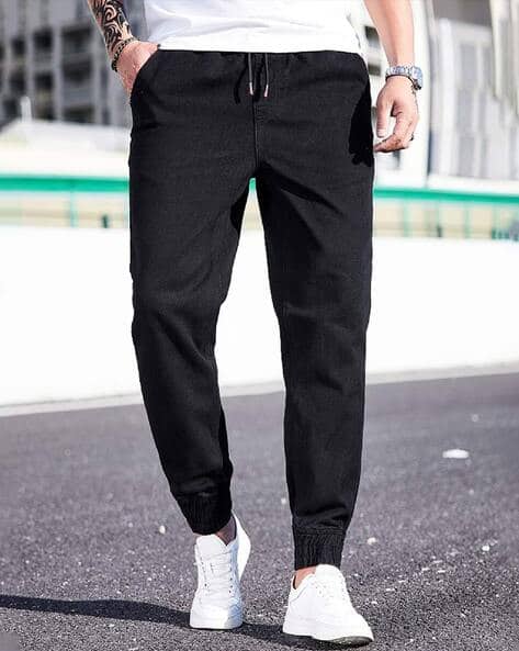 QNIM Men Mid-Rise Jogger Jeans