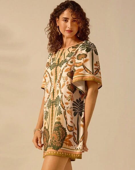 Indie Picks Floral Print Dress