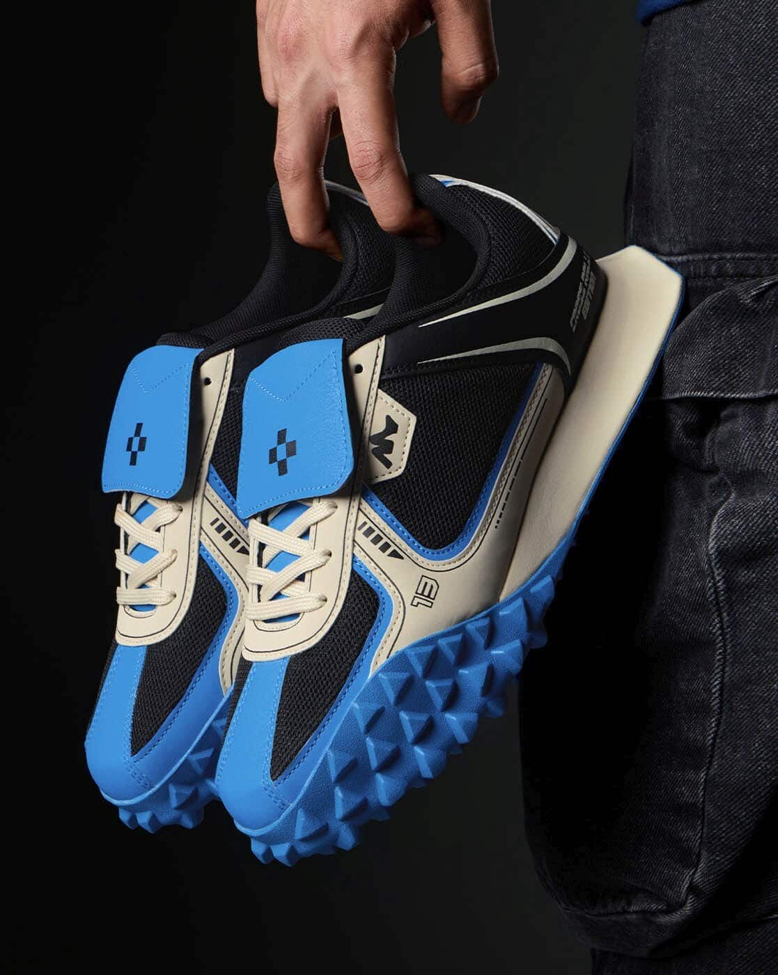 THE SOULED STORE Velocity Cobalt|The Souled Store  - Men Round-Toe Lace-Up Sneaker — image 1 of 7
