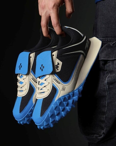 THE SOULED STORE Velocity Cobalt|The Souled Store  - Men Round-Toe Lace-Up Sneaker