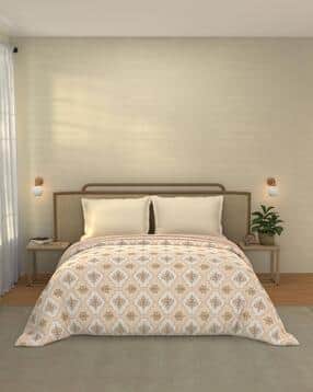 portico new york signature 120 GSM Printed Double-Size Reversible Comforter-picture-31