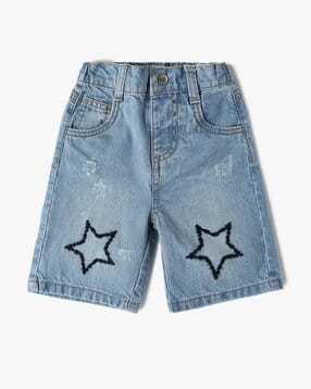 playday Boys Mid-Rise Regular Fit Denim Shorts-picture-26