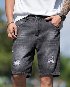 leriya fashion Men Flat-Front Regular Fit City Shorts-picture-15