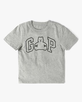 gap kids Boys Brand Print Relaxed Fit Round-Neck T-Shirt-picture-22