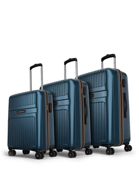 ARISTOCRAT Unisex Atlas Set of 3 Trolley Bag Hard Luggage with Combination Lock - SML