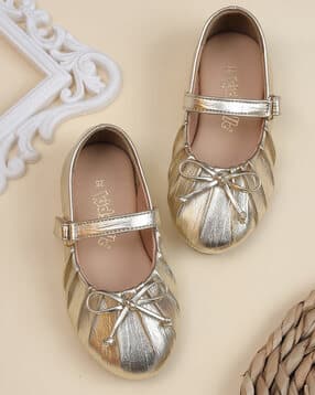 kidsville Girls Round Toe Slip-On Ballerina-picture-22