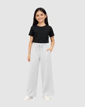 charm n cherish Girls Flared Track Pants-picture-11